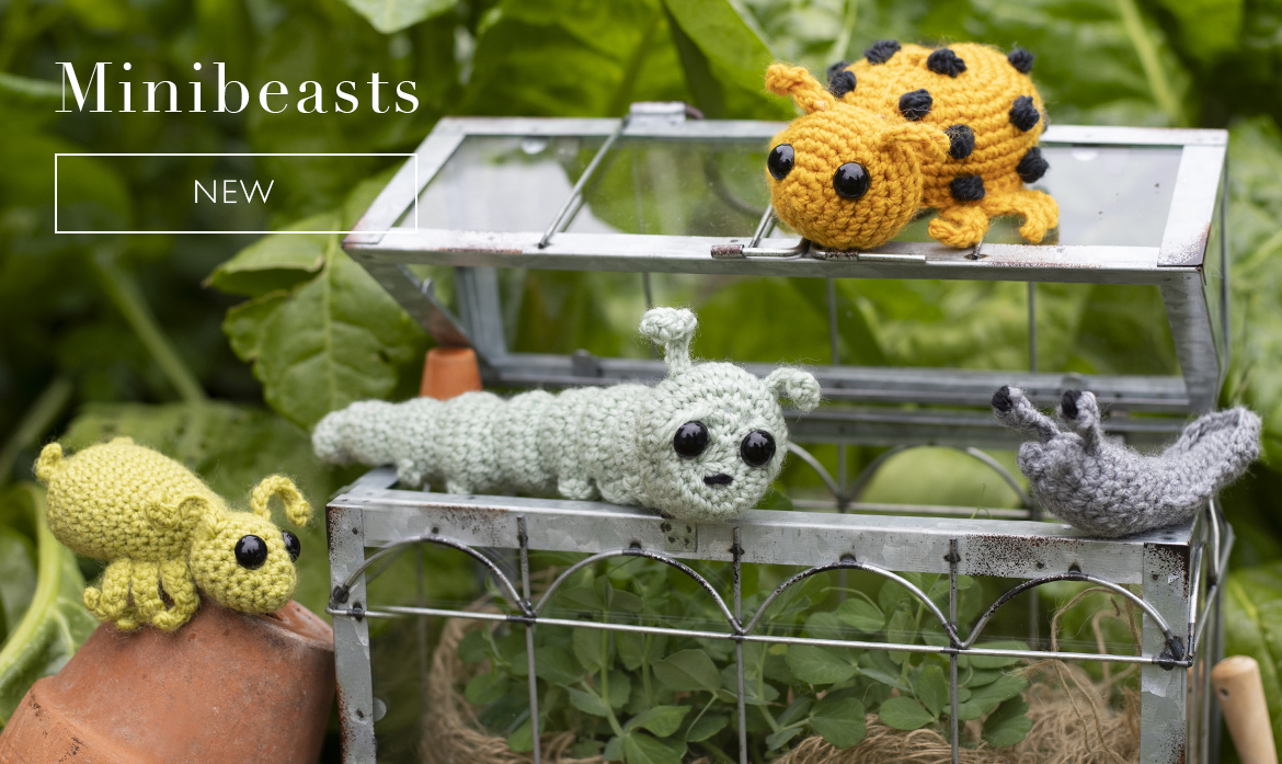 toft mini beasts crochet garden plants cute patterns